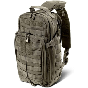 888579417951 5.11 Tactical Rush Moab 10 Tactical Sling Should Pack - Green 888579417951 5.1-56964-GREEN