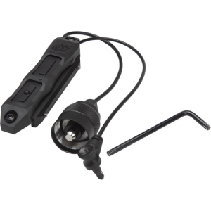 NIGHTSTICK Dual Switch Remote Pressure Switch Black