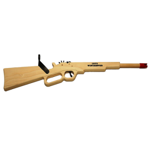 MAGNUM ENTERPRICES 1873 Winchester 28.5" 12 Shot Wooden Rubber Band Rifle - Blue Ammo - Magnum Enterprises