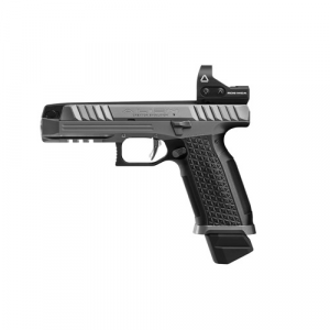 LAUGO Arms Alien Creator Evolution Optic Kit 9mm 4.8" 10rd - Black & Grey W/ LAUGO Red Dot