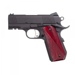 FUSION Firearms Freedom Series 1911 Ncom-d 45acp 3.25" 8rd Pistol - Black | Wood Grips 789049488436 FSN-1911-NCOM-D-45