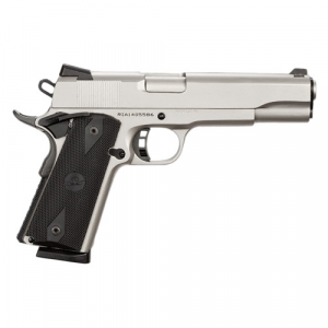 ROCK Island M1911-a1 Tactical 45 Acp 5" 8+1 Pistol - Nickel / Rubber Grips 806015514480 RCK-51448