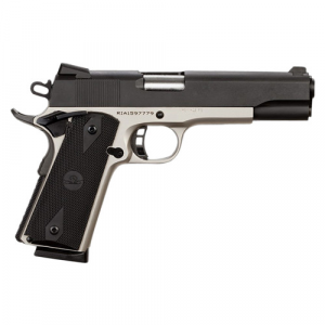 ROCK Rilsand M1911-a Tactical 45acp 5" 8rd Pistol - Two-tone / Black Rubber Grips 806015514473 RCK-51447