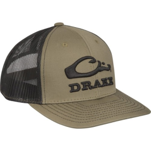 DRAKE Logo Mesh Back Cap Loden/Black OSFM - Drake