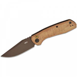 ZERO TOLERANCE Auto Ti Cru-wear w/ Canvas Micarta