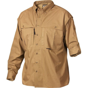DRAKE Cotton Wingshooters Long Sleeve Khaki Plus Size - Drake