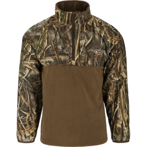 DRAKE 1/4 Zip Refuge Eqwader Realtree Max-7 - Drake