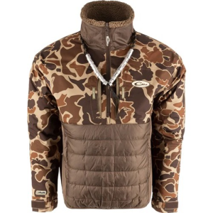 DRAKE LST Guardian Flex Double Down Eqwader 1/4 Zip - Drake