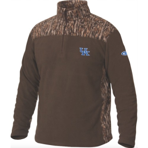 DRAKE U of K Camo Camp Fleece Pullover MO Bottomland - Drake