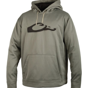 DRAKE Performance Hoodie Gray/Black Plus - Drake