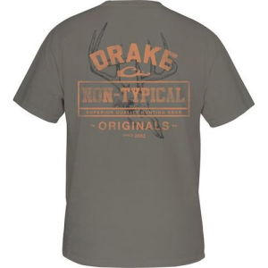 DRAKE Skull Tee Short Sleeve Gray - Drake