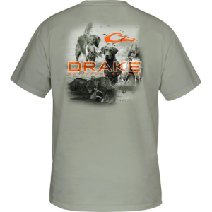 DRAKE 3 Dogs T S/S Desert Sage - Drake