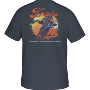 DRAKE Vintage Mallard T S/S Dusty Navy - Drake