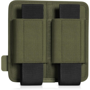 SAVIOR EQUIPMENT 2-Slots Pistol Caliber Carbine Mag Holder OD Green
