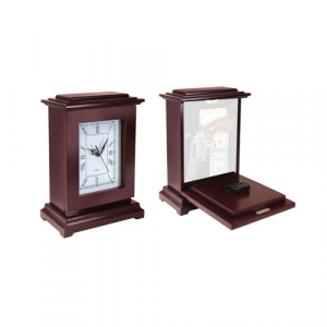 PS Products Concealment Clock Rectangle Fits Med/lg Mahogany
