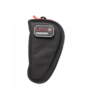 GPS Countoured Pistol Case Bbl 3"-less Lock Zipper Blk