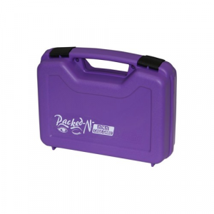 026057315256 MTM Handgun Case Single Up To 4" Revolver - Purple 026057315256 MTM-805-25