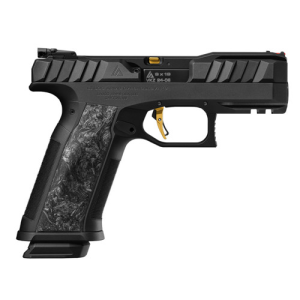 850055313682 LAUGO Arms Alien Remus 9mm 4.8" 15rd & 17rd - Black/gold 850055313682 LGR-LA-ALN-RMS-US500-NT-17