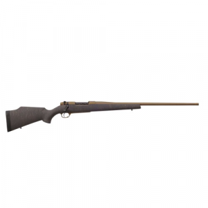 WEATHERBY Mark V Weathermark 243 WBY MAG 24" 3rd Bolt Rifle w/ Threaded Barrel - Bronze / Black