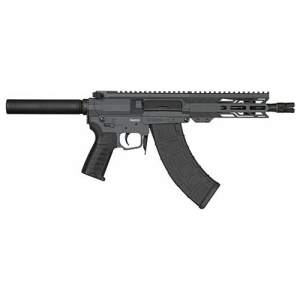 CMMG Banshee MK47 7.62X39mm 8" 30rd AK Pistol w/ Tube (No Brace) | Sniper Grey - Cmmg