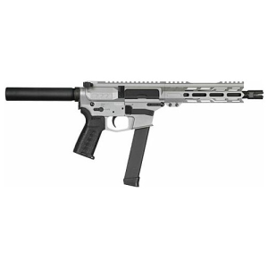 CMMG MkGs Banshee 9mm 8" 33rd Pistol w/ Tube (No Brace) | Titanium - Cmmg