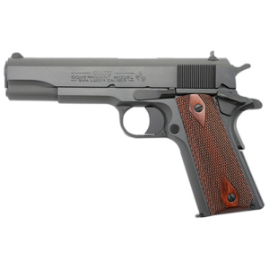COLT 1991 Govt 9mm 5" Blue Rosewood Grips - Colt