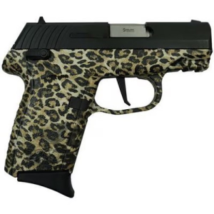 810099572173 SCCY Industries Cpx-1 9mm 3.1" 10rd Pistol | Black Slide W/ Leopard Frame 810099572173 SCC-CPX-1CBLPG3