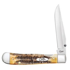 CASE KNIVES Case 6.5 Bonestag -Kickstart Trapperlock Belt Clip - Case Knives