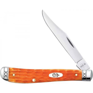 CASE KNIVES Cayenne Bone - Crandall Jig Slimline Trapper - Case Knives