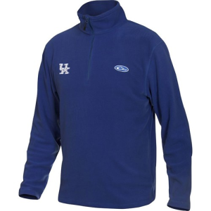 DRAKE U of K Camp Fleece Pullover Blue 2X-3X - Drake