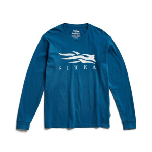 SITKA Icon Long Sleeve Tee Admiral Blue - Sitka