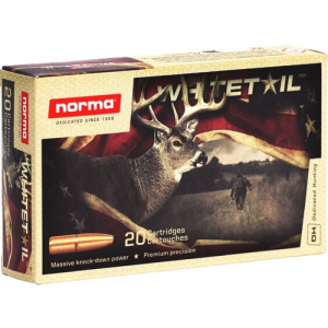 NORMA AMMO 6.5x55 Swedish Whitetail 156Gr 20rd