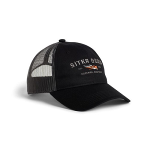SITKA Wordmark Lo Pro Trucker Sitka Black OSFA - Sitka