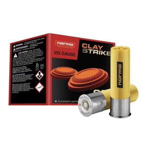 NORMA AMMO 20Ga Claystrike 2.75" #8 Shot 1oz 25rd