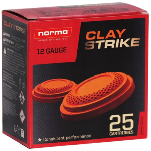 NORMA AMMO 12Ga Claystrike 2.75" #8 Shot 1oz 25rd