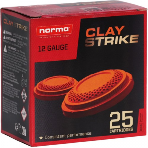 NORMA Ammo 12ga Claystrike 2.75" #7.5 Shot 1oz 25rd 8436587336867 NRM-1198052875