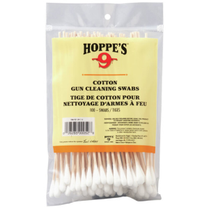 Hoppe's T07 Cotton Cleaning Swab 100 Count 5.9" Wood Grain