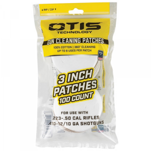 014895009604 OTIS 3" Cleaning Patches (100) 014895009604 OTS-FG-919-100