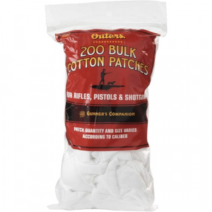 OUTERS Rifle, Pistol, Shotgun Cleaning Cotton Patches | 200 Count