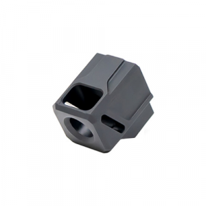 816341026209 FAXON Firearms Exos-523 Compensator 9mm Fits Glock 43 Black 816341026209 FXN-FF-P-A-COMP-SS-G-01