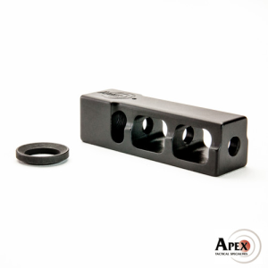 APEX TACTICAL Apex Square Shooter AR-15 Compensator - Apex Tactical