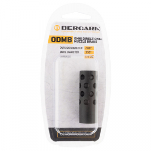 043125000272 BERGARA Omni Muzzle Brake 30 Caliber Black 5/8x25 043125000272 BRG-BA0012