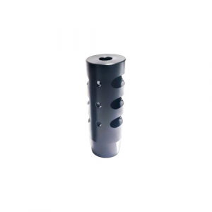 BOWDEN Tactical Muzzle Brake Ar-15 Med 4140 Steel 1/2"-28 Nitride