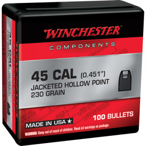 WINCHESTER AMMO 45 Auto JHP 230Gr 100rd