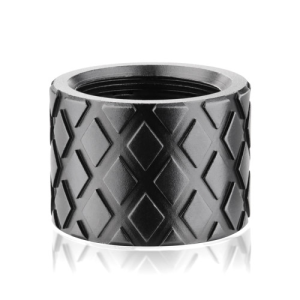 BACKUP TACTICAL Hash Marks Pistol Thread Protector Blk 1/2 x 28 RH