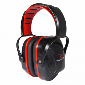 RADIANS Youth Passive Muff Black And Red Earmuff