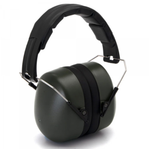 PYRAMEX Passive Od Green Earmuff - Nrr 27db
