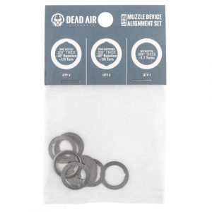810128160605 DEAD Air Shim Kit Shim Kit For 5.56 Rifles 810128160605 DDR-DA001