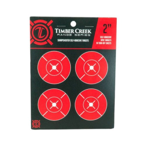 816397027922 TIMBER Creek 2" Self-adhesive Targets - 10-sheet Booklet 816397027922 TMB1-S2 ST