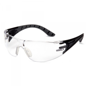 810048732098 PYRAMEX Endeavor Plus - Black/gray W/clear H2x Af Lens 810048732098 PYR-PYSBG9610ST